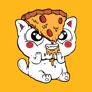 YUM YUM PIZZA CAT T-Shirt