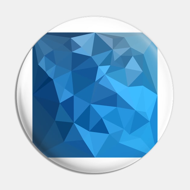 Cornflower Blue Abstract Low Polygon Background Pin by retrovectors