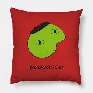 Peacasso Pillow