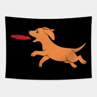 Dachshund Wiener Dog Flying Tapestry