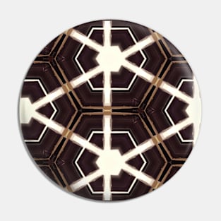 Colorama brown and white Pin