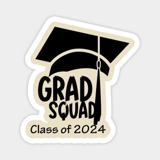 Grad Squad, Class of 2024, Graduation design Magnet