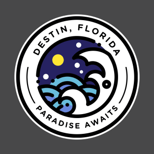 Destin Florida Paradise Awaits Design T-Shirt