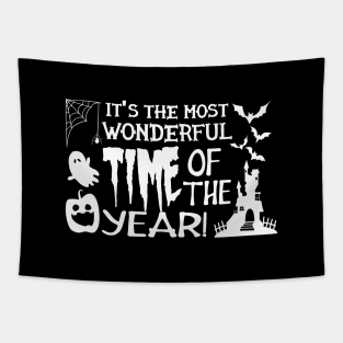 Halloween - It's the most wonderful time of the year Tapestry