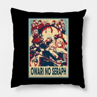 Funny Gift Owari Character Animated Pillow