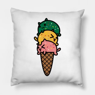 I Scream for Ice Cream Pillow
