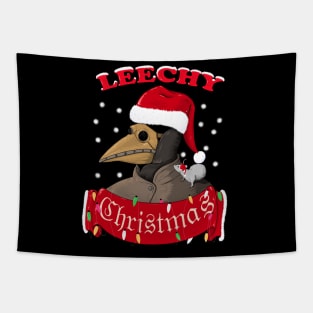 Plague Doctor But Did You Try Leeches Leechy Christmas Tapestry