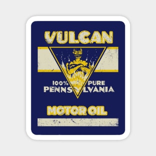 Vintage Vulcan Motor Oil Magnet