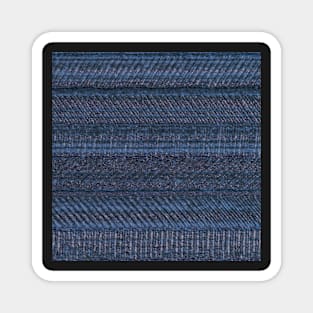 Blue vinyl texture Magnet