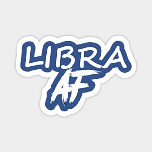 LIBRA AF WHITE Magnet