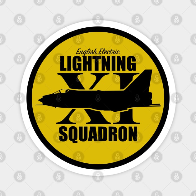 English Electric Lightning 11th Squadron Magnet by TCP