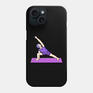 Yoga Utthita Parsvakonasana Phone Case