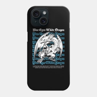 Blue Eyes Manga Streetwear Art Phone Case