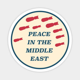 Peace In The Middle East Magnet