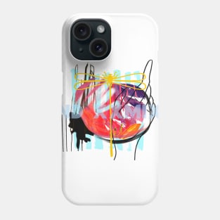 Dragon-Fly abstract collage Phone Case