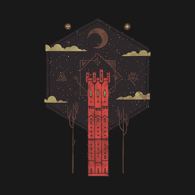 The Crimson Tower by againstbound