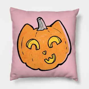 Pumpkin Cat Pillow