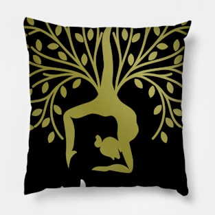 Yoga Joga Namaste Cat Dog Mandala Llama Gift Idea Pillow