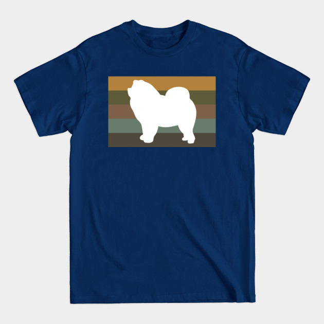 Discover Yellow Retro Chow Chow 19 - Chow Chow - T-Shirt