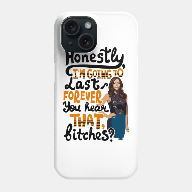 Gina Linetti Quote Phone Case by KsuAnn