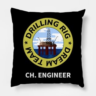 Oil & Gas Drilling Rig Dream Team Series - Chief Engineer Pillow