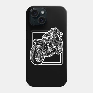 Cafe Racer Biker Phone Case