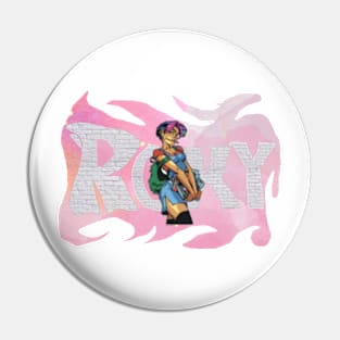 Roxy Retro Pin