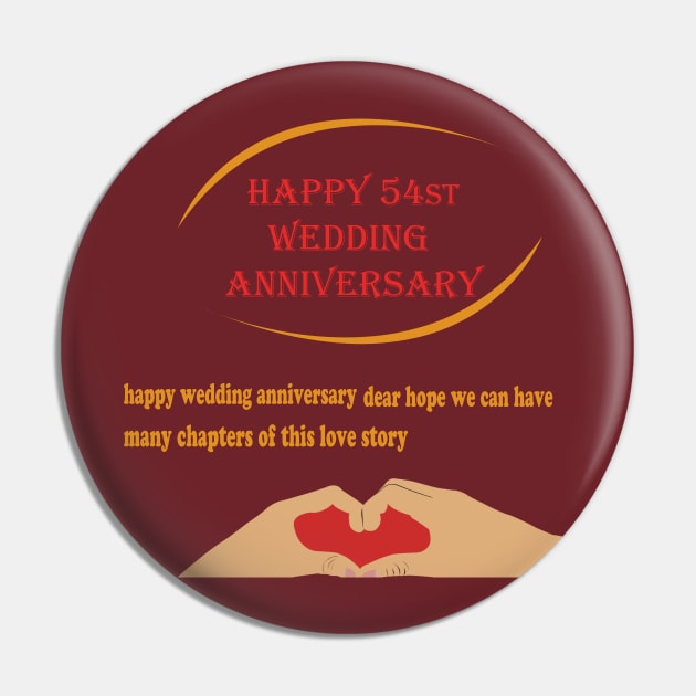 happy 54st wedding anniversary Pin by best seller shop