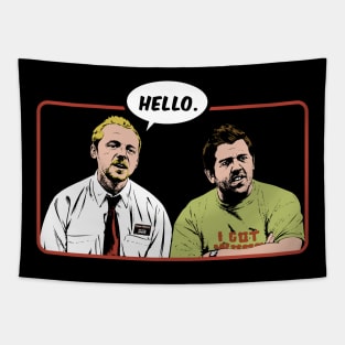 Shaun Of The Dead Tapestry