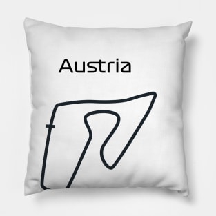 F1 austria track design Pillow