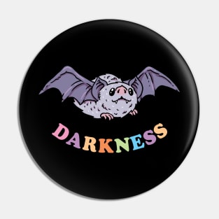 Cute Bat Darkness Pin