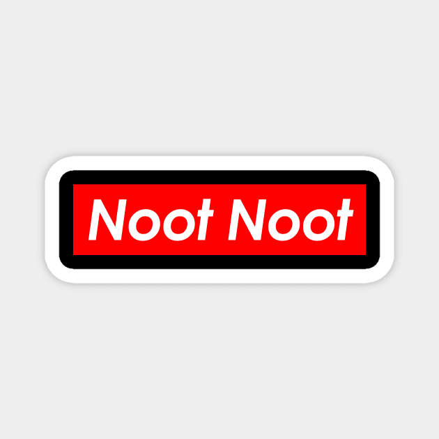 NOOT NOOT PINGU Magnet by DEWArt