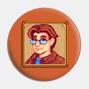 Pierre Portrait Pin