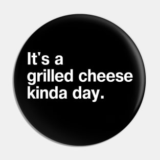 It's a grilled cheese kinda day. Pin