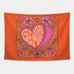 Gemini Heart Tapestry