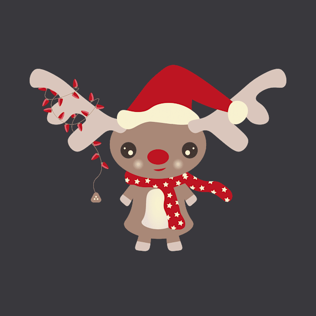 Christmas Reindeer by HelenDesigns