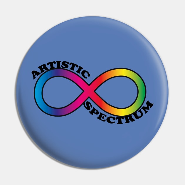 Artistic Spectrum Pin by vixfx