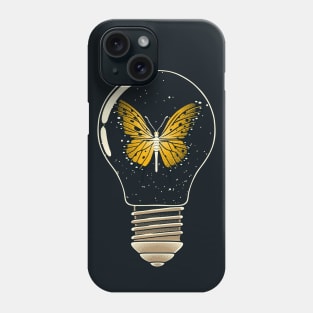 Trapped Orange Butterfly Monarch by Tobe Fonseca Phone Case