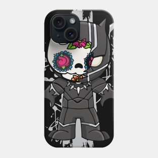 Black panther dia de los muertos Phone Case