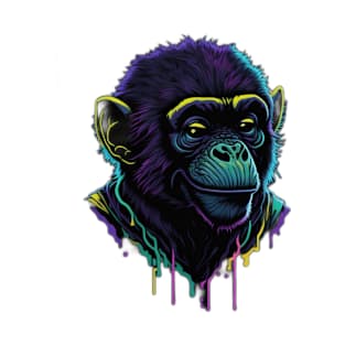 monkey art 1 T-Shirt