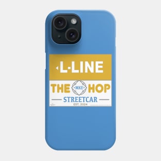 MKE HOP L-Line • Milwaukee Streetcar Phone Case