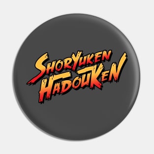 Shoryuken Hadouken Pin