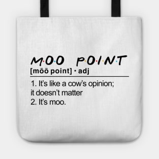 “It’s Moo.” Tote