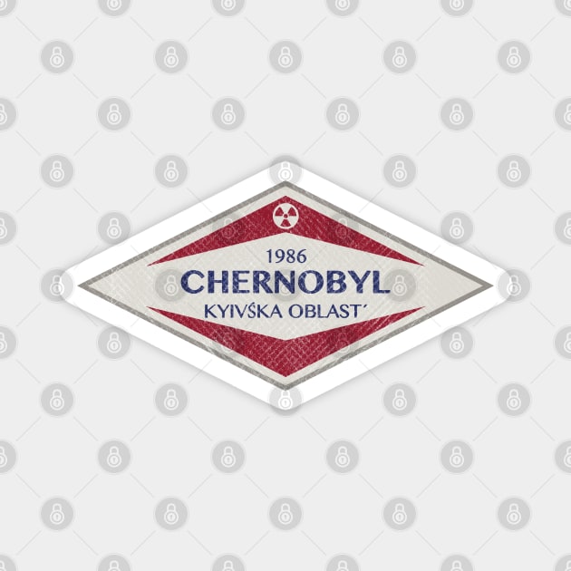 Chernobyl 1986 (Distressed) Magnet by NeuLivery