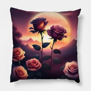 Sunset lover Pillow