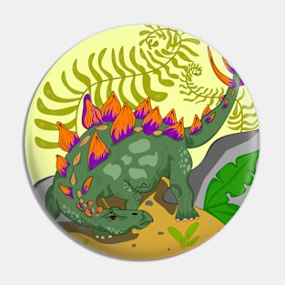 Stegosaurus Pin