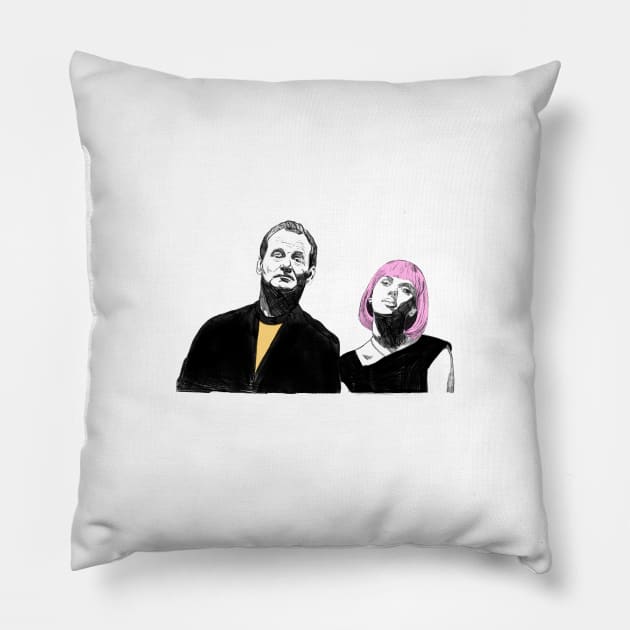 Lost in Translation Pillow by Ashedgreg