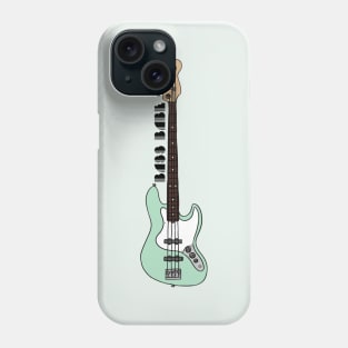 Bass Babe // Mint Green Phone Case