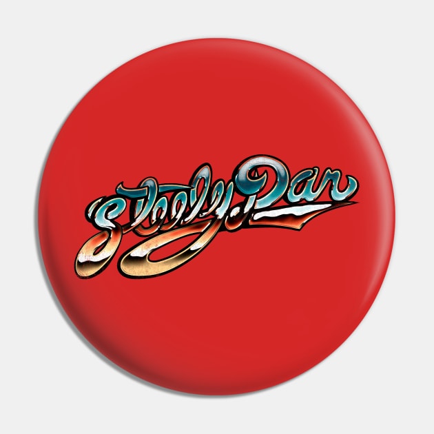 Steely Dan Retro Pin by OniSide