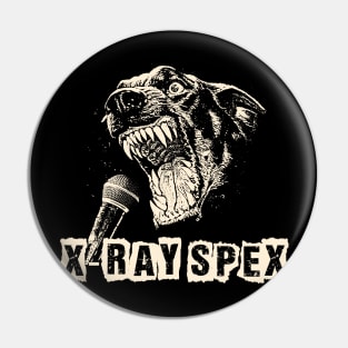 ray spex ll scream Pin